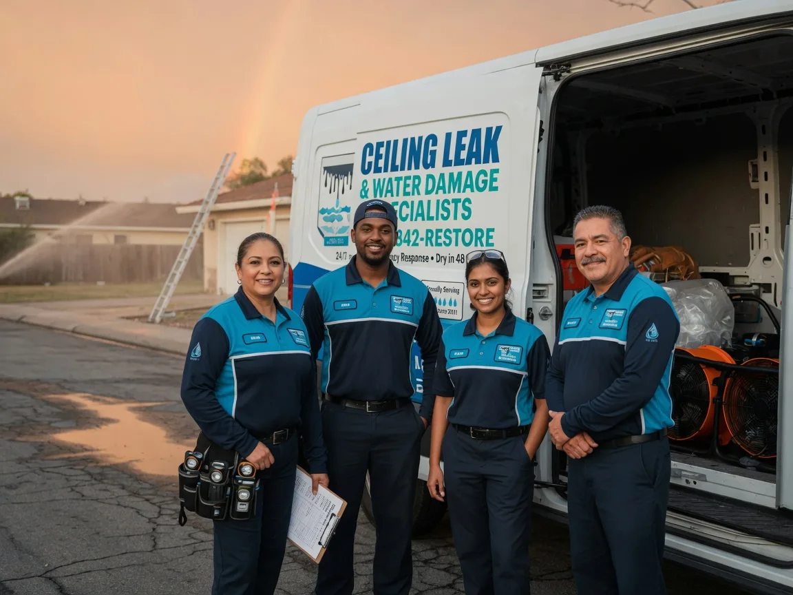 Ceiling Leak Cleanup company in Gilford, NH