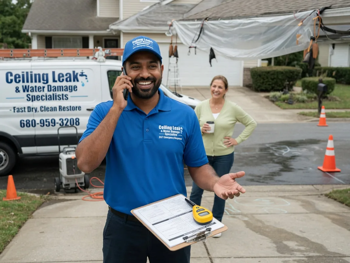 Ceiling Leak Cleanup Gilford, NH FAQs